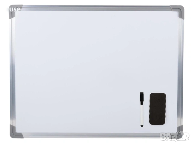 НОВИ! Бяла магнитна дъска 58.5x45см, снимка 4 - Други - 55124606