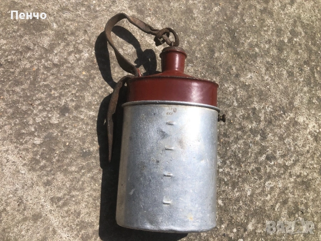 старо войнишко канче с манерка - 1906г. - WWI, снимка 7 - Антикварни и старинни предмети - 46198362