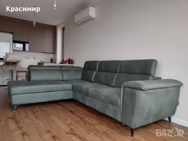  Ъглов диван нов 