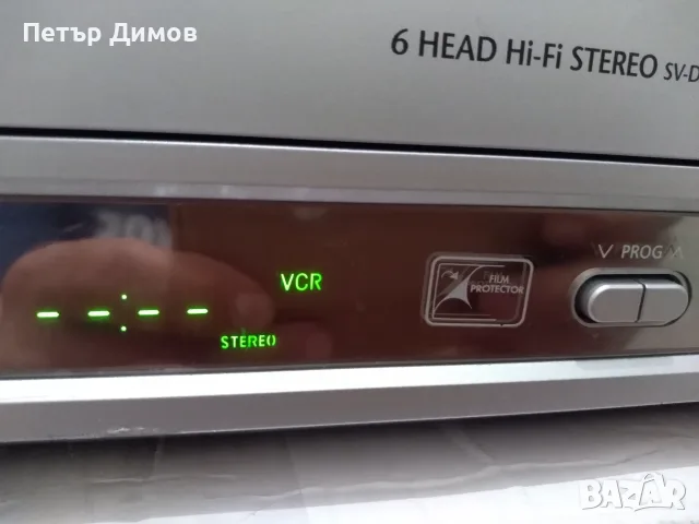 SAMSUNG-DVD-SV55-VHS/DVD-RECORDER, снимка 13 - Плейъри, домашно кино, прожектори - 55428311