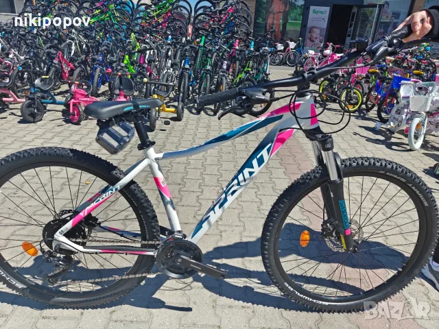 PA Велосипед 27.5" Maverick PRO LADY бял, снимка 2 - Велосипеди - 55440035