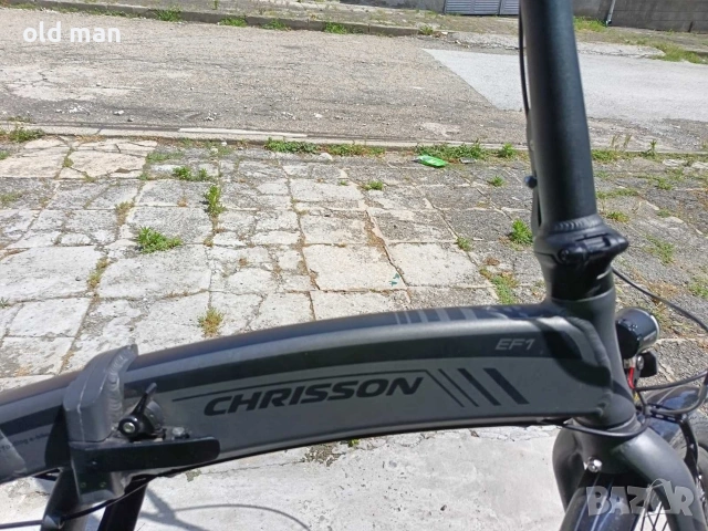 сгъваемо електрическо колело Crisson , снимка 2 - Велосипеди - 54958620