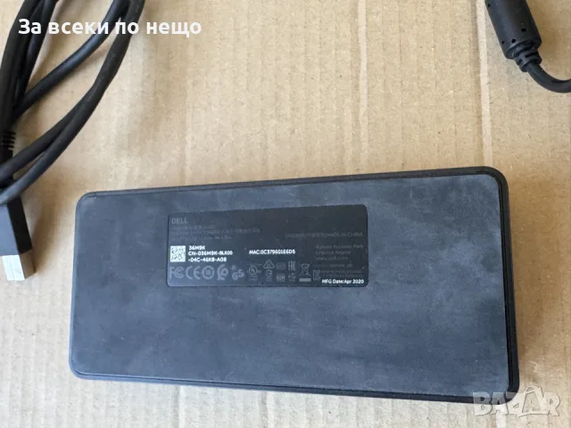 Докинг станция Dell - D3100, USB3.0, снимка 9 - Други - 55290698