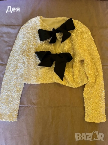 Блуза с пайети 