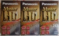 Видеокасети VHS Panasonic Master HD 180 мин., снимка 1