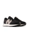 Чисто нови, New Balance 327, Велурени маратонки с кожа, Черни, 5.5, 36 р-р, снимка 3