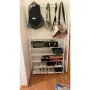 Практична етажерка за обувки с 5 рафта и закачалки 4073, снимка 2
