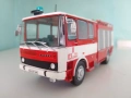 Умален модел на LIAZ Karosa, пожарен автомобил, в мащаб 1:43, снимка 1