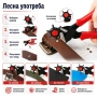 Професионални клещи замба за пробиване на дупки каишки текстил кожа, снимка 3