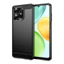 Карбонов TPU Калъф за Honor X6d 5G - Четкана текстура, 3 цвята, снимка 1