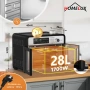 Комбиниран фритюрник с горещ въздух и фурна XXL 28л, 1700W , снимка 2