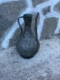 Меден ибрик с орнаменти от калай, снимка 2