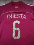 #6 Iniesta Spain - юношеска футболна тениска на Испания, снимка 2