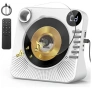 CD плейър Greadio CD86, Bluetooth 5.1, мултифункционален CD плейър с високоговорители, дистанционно , снимка 1