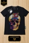 Philipp Plein черна мъжка тениска с череп – M, снимка 1