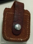 Оригинална метална запалка ZIPPO с кожен калъф колекционерски модел 39228, снимка 8