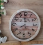 Голям стенен часовник "Old Town Clocks" – Винтидж стил, 60 см , снимка 1