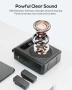 Преносим гласов усилвател с 2 безжични микрофона – Bluetooth колонка за учители, презентации и карао, снимка 3