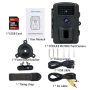 CooLife камера за лов 1080P 16MP - скорост на задействане 0.2s ъгъл 90° нощно виждане 65 фута , снимка 6