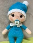 Плетена кукла бебе 25-30 см., снимка 4
