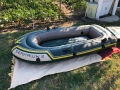 Надуваема лодка Seahawk 2 Intex, за 2 лица, размер 236×114 см, PVC, зелена, снимка 13