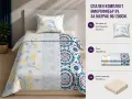 СПАЛЕН КОМПЛЕКТ МИКРОФИБЪР 3 части, снимка 4
