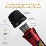 TONOR TW350 Безжични микрофони и приемник с XLR и 6.35 мм аудио интерфейс, 60м, караоке, сватба, DJ, снимка 10