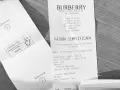 Кожено портмоне тип card holder, Burberry, тъмно кафяво, снимка 7