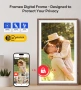Чисто нова ГИГАНТСКА 15.6" Дигитална Фоторамка BIGASUO – 64GB, Full HD, WiFi (Frameo)  , снимка 8