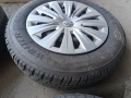 Зимни гуми комплект с метални джанти и тасове VW golf 7, снимка 3