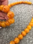 КОЛИЕ от синтетичен кехлибар, снимка 4