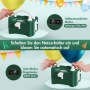 Електрическа мини помпа за балони , 600W , преносима с 2 накрайника интелигентни режими - Зелен цвят, снимка 3
