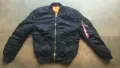ALPHA INDUSTRIES MA-1 BOMBER Two Face Jacket Размер S мъжко двулицево яке - 25-69, снимка 4