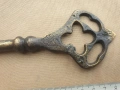 ключ голям  , стар , месингов от магерница , снимка 6