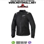 Дамско яке ALPINESTARS Stella Andes v4 Drystar® BLACK, снимка 1