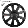 Тасове за джанти Versaco Evo Black, снимка 1