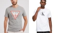 GUESS< CALVIN KLEIN - оригинални тениски, М, ХЛ, снимка 1