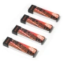 BetaFPV LAVA 450mAh 1s 75C комплект батерии (4 броя), снимка 2