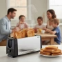 Тостер за 4 филии Termomax TX401S, 1200W, метален, снимка 4