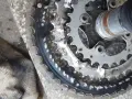 Курбел със средно движение за велосипед колело Shimano fc m 470. 48 зъба , снимка 4