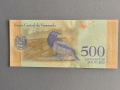 Банкнота - Венецуела - 500 боливара UNC | 2018г., снимка 2