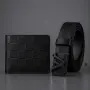 мъжки колан и портмоне Louis Vuitton Hugo boss lacoste emporio armani , снимка 4