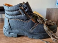 НОВИ! Работни боти Forklift Safety boots, №42 /8/,тъмнокафява еко кожа, снимка 2
